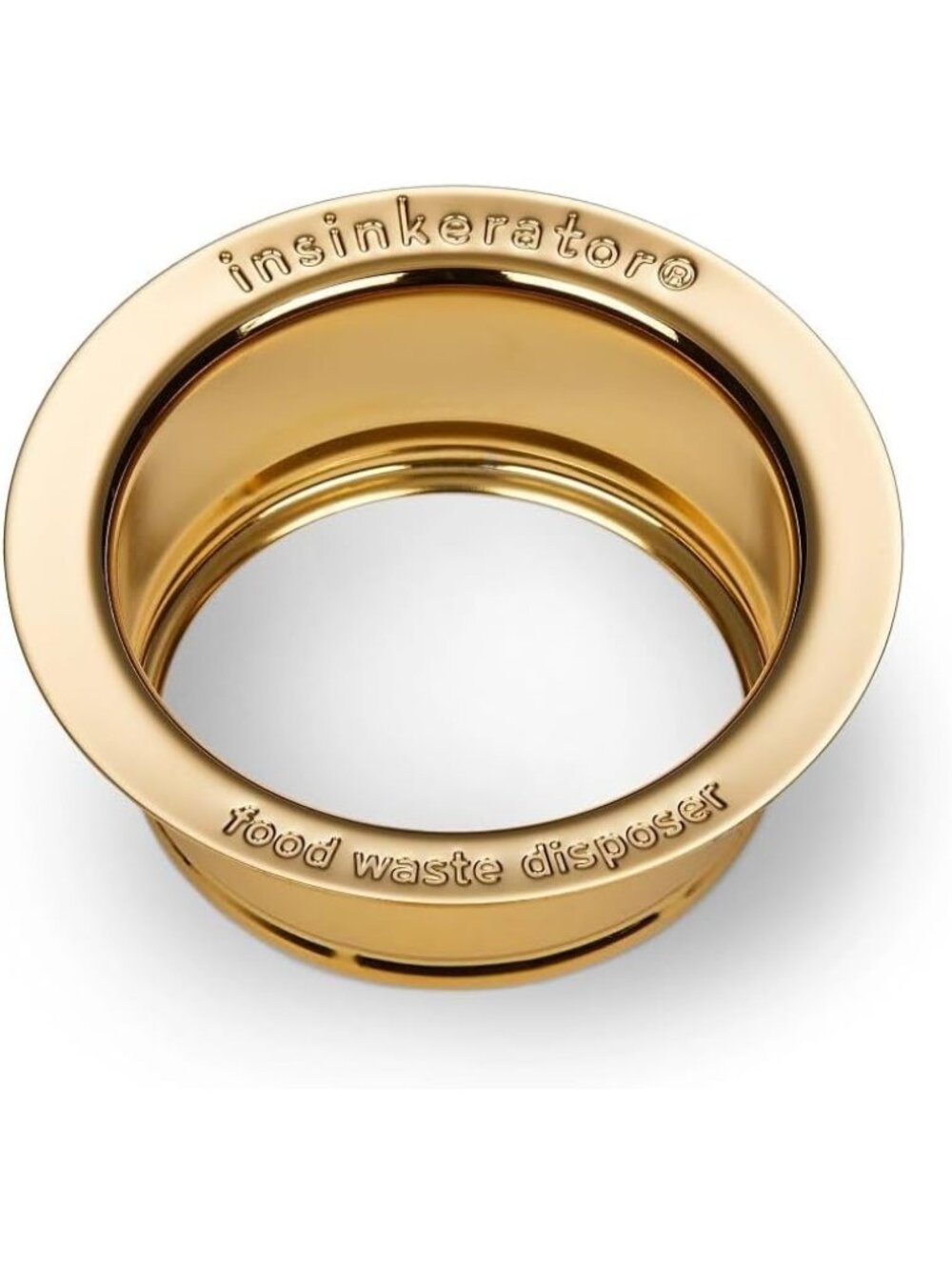 Kitchen Sink Flange for INSINKERATOR Garbage Disposal 4.5-in by 1.75-in Gold